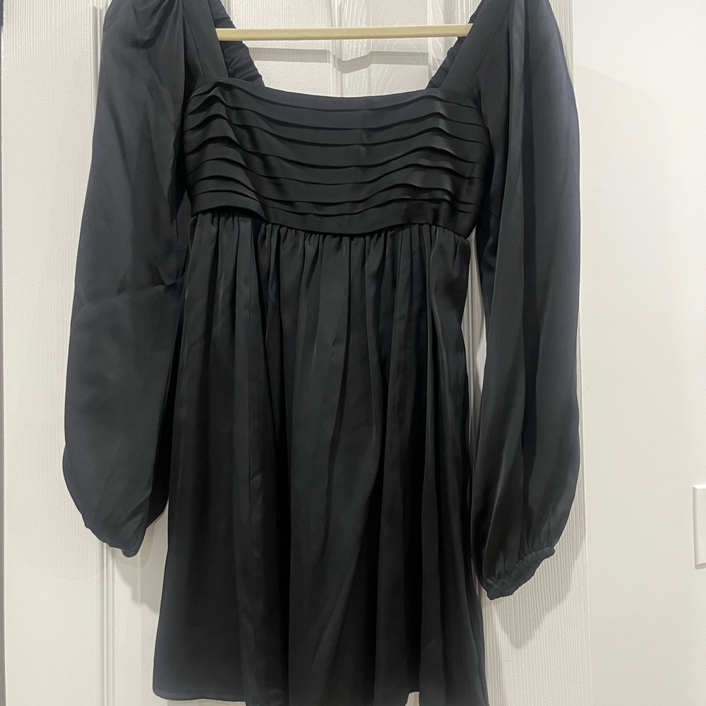 Abercrombie & Fitch Black Babydoll Dress